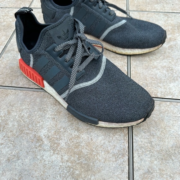 adidas Mens NMD_R1 Anthracite main image 9